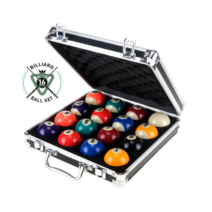 Billiard Pool / Snooker Ball Set 16/22pcs With Aluminium Carry Case Sports