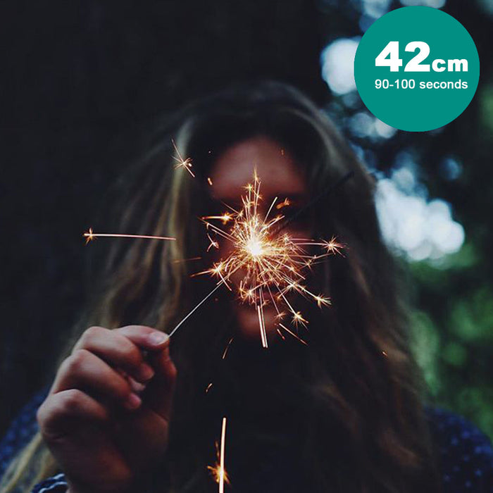Sparklers Party Sparkler For Birthdays Party Parties Wedding 25 / 42 / 70 / 90CM Low Smoke Gold Sparklers  Trade Me