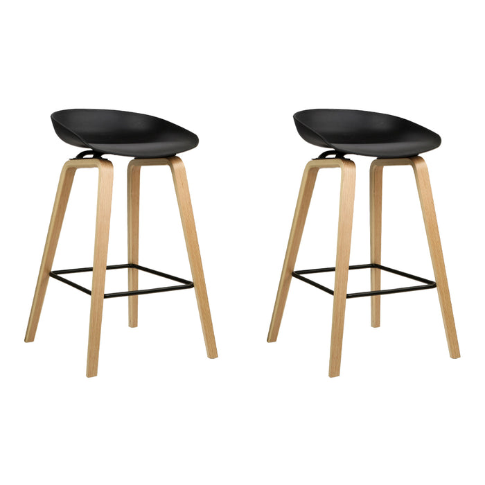 Artiss 2x Bar Stools Wooden