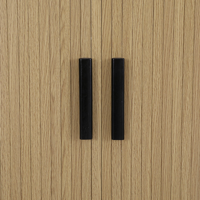 Artiss Buffet Sideboard Cupboard Cabinet Sliding Doors Pantry Storage Oak PIIA