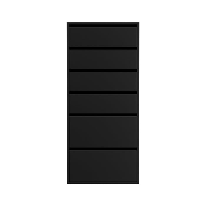 Artiss 6 Chest of Drawers Dresser Tallboy Black
