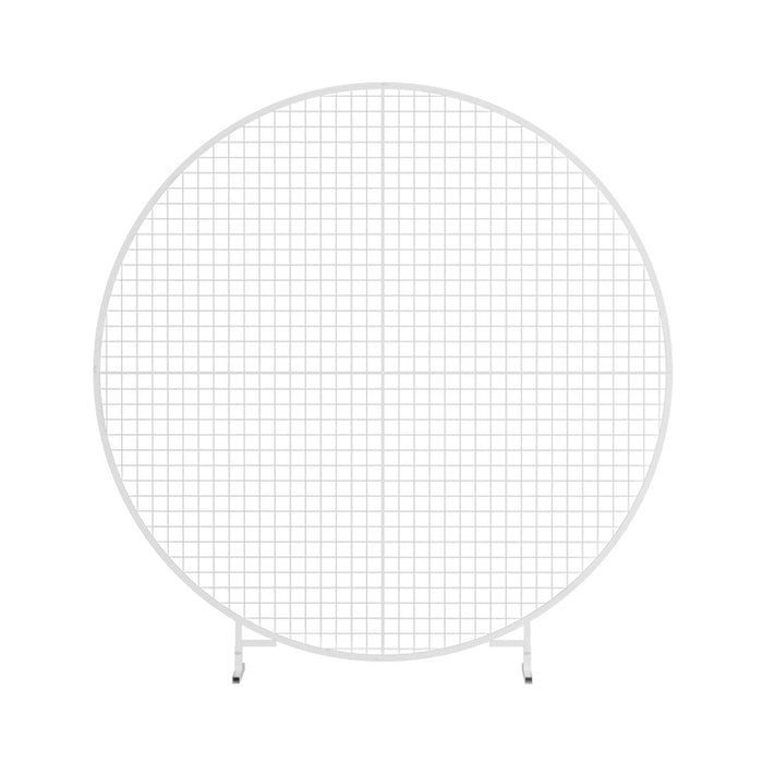 2M Round Backdrop Stand Wedding Background Decoration Party Flower Balloon Display