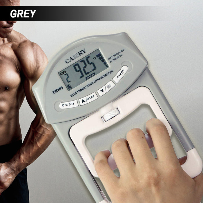 CAMRY Digital Dynamometer Hand Grip Strength Muscle Tester Electronic Power Measure