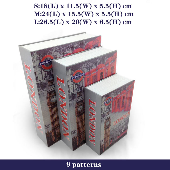 Security Money Dictionary Secret box Book Key Locker Lock Safe Cash Hidden Trade Me