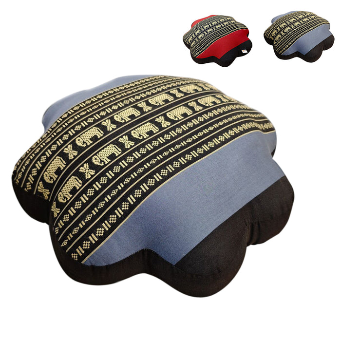 48x14 cm 8-Petal Ergo-Design Zafu Meditation Cushion 100% Organic Kapok Fiber