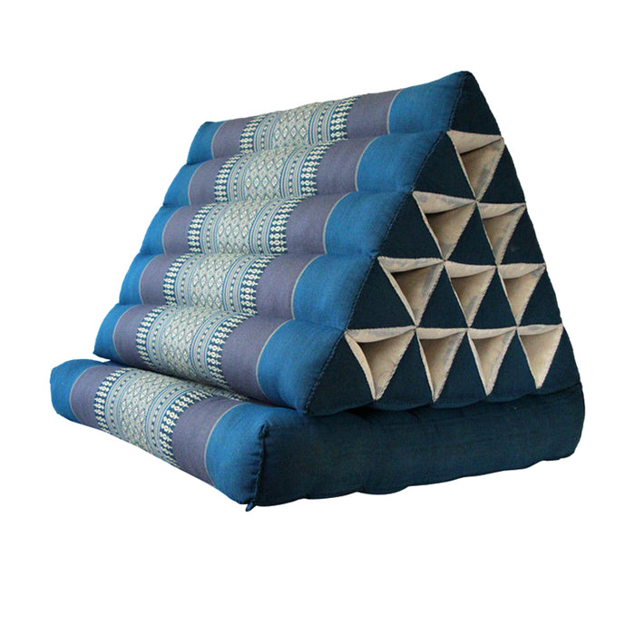 Thai Triangle Pillow 1 Fold Mattress Cushion Day Bed 100% Kapok Fibre Jumbo