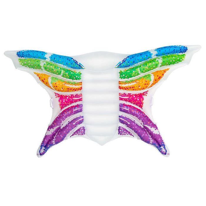 Bestway 2.94mx1.93m H2OGO Rainbow Butterfly Pool Float Water Mattress