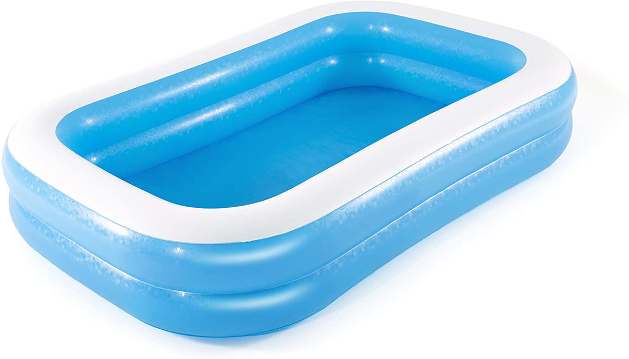 Bestway Inflatable Rectangular Swimming Garden Pool Paddling Family Kids AU STOCK