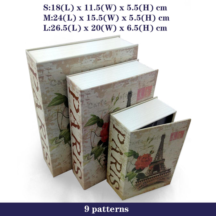 Security Money Dictionary Secret box Book Key Locker Lock Safe Cash Hidden