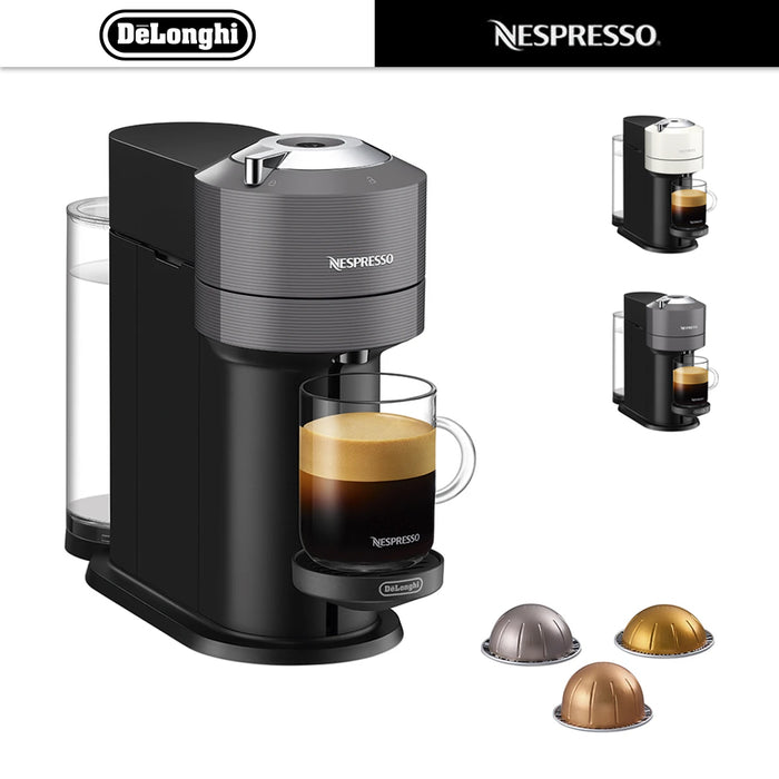 DeLonghi ENV120W Nespresso Vertuo Next espressos Coffee Machine White & Grey