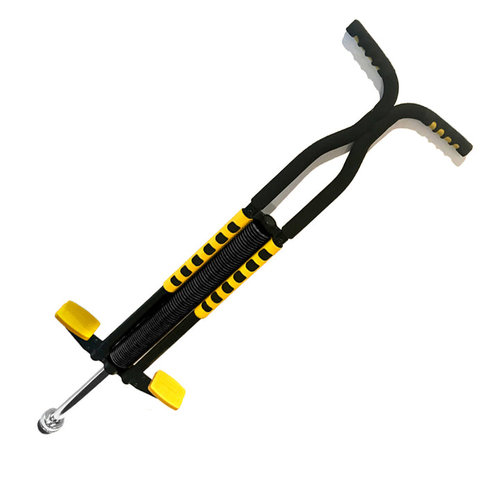 Yellow Double Pogo Stick Healthy Fun Exercise Double Stick For Kids Or Junior