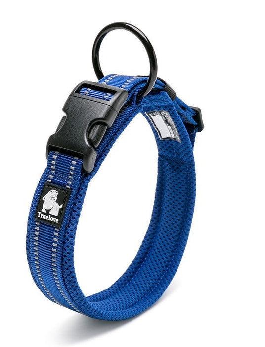 Truelove Front Range Outdoor Handle Puppy Dog Heavy Duty Reflective Collar Blue 3XL