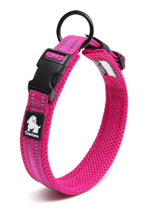 Truelove Front Range Outdoor Handle Puppy DogHeavy Duty Reflective Collar Pink S