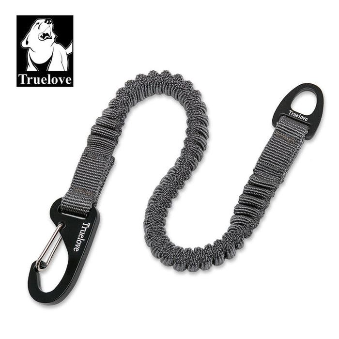 Truelove Leash Rope For Dog Collar RetractableBungee Extension For Leash Grey M