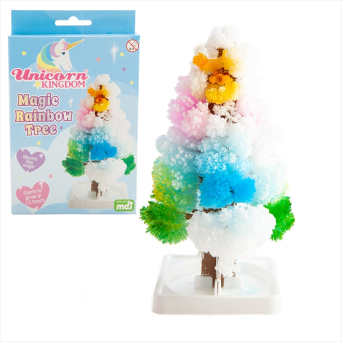Unicorn Kingdom Grow Magic Rainbow Tree Just Add Water Children Novelty Gift Toy Kids Fun