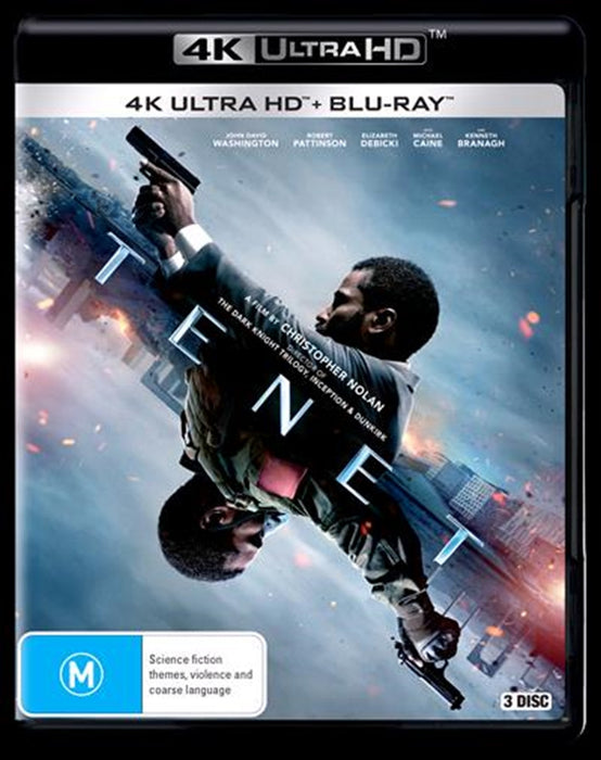 Tenet | Blu-ray + UHD UHD Used Very Good 4K UHD Blu-ray With Blu-Ray, Ultimate Ed, 4K Master