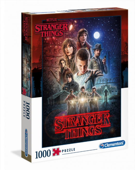 Stranger Things Season One Puzzle 1000 Pieces Jigsaw Puzzle Kids Fun Adult Toy Gift 1000pc