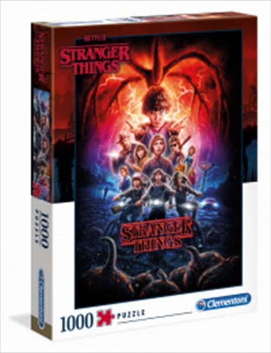 Stranger Things Puzzle 1000 Pieces  Jigsaw Puzzle Kids Fun Adult Toy Gift 1000pc