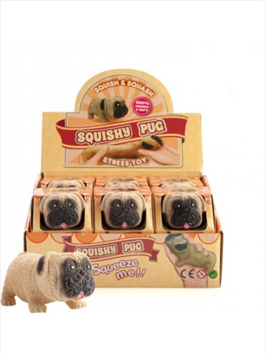 Squishy Pug Toy Stress Toy Squeeze me Perfect Stress Relief Children Novelty Gift Toy Kids Fun