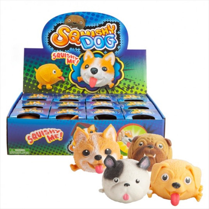 Squishy Dog Fidget & Sensory Super Cute Little Dog Slow Rising Stress Reliever Squeeze Toy (DESIGN sent at random)