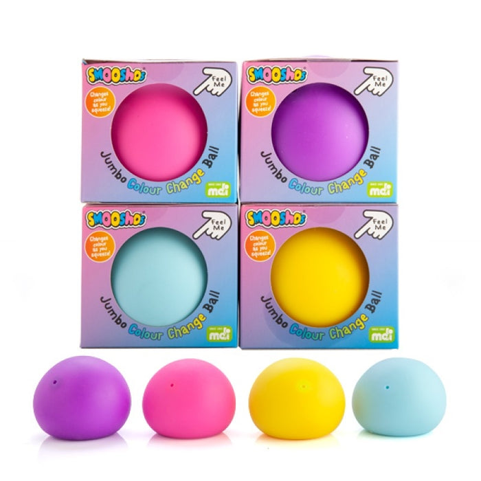 Smoosho's Jumbo Colour Change Ball Novelty Squish Soft Fidget  Soft Fidge Hand Toy