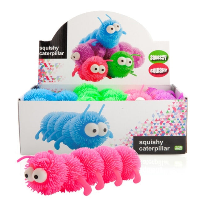 Stretchy Squishy Caterpillar Great for Stress Relief Novelty Gift Toys Kids Toy (one SENT at random) NEW