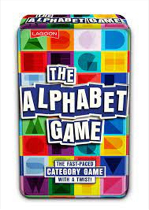Alphabet Tin Hilarious Fast-paced Categories Games Card Game