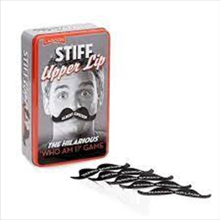Stiff Upper Lip Tin - 'Who Am I?' - Classic Game In A Tin - Lagoon Group