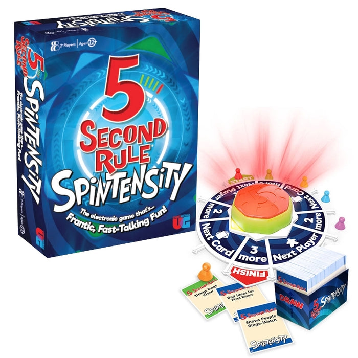 5 Second Rule Spintensity 5 Second Rule Game Just Spit It Out...Family Fun Game Night NEW