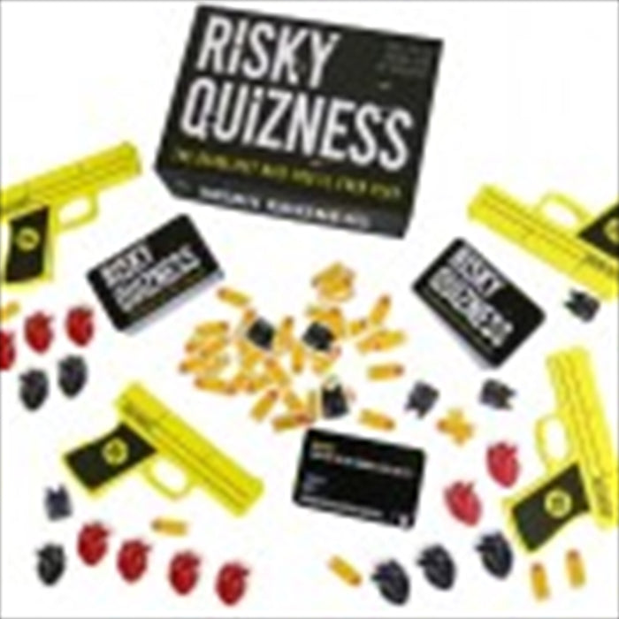 Risky Quizness Board Game Gift Republic Risky Quizness Family Card Game Fun Enjoy Knowledge Ages 8+