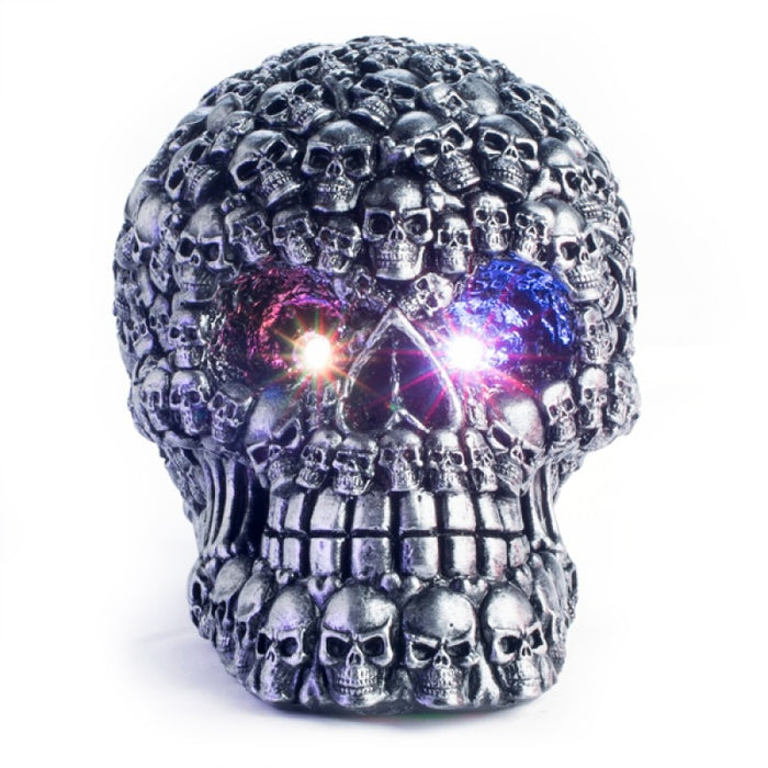 Skulls and Skulls LED Light Skulls and Skulls LED Light Room Collectibles Bones Small Big Night Horror Funky
