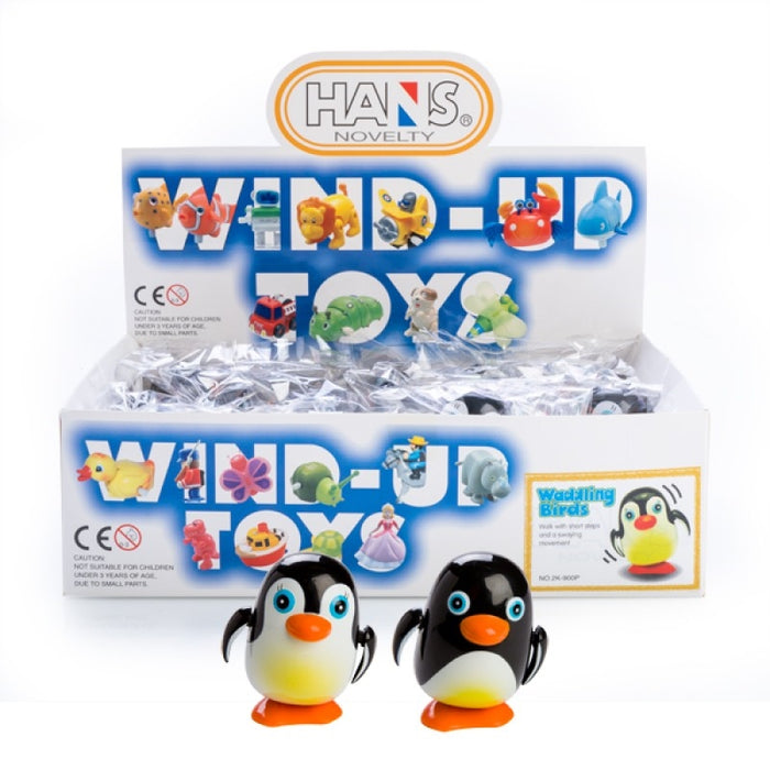 Adorable Wind Up Waddling Penguin Toy with Incredible Detail Assorted Designs