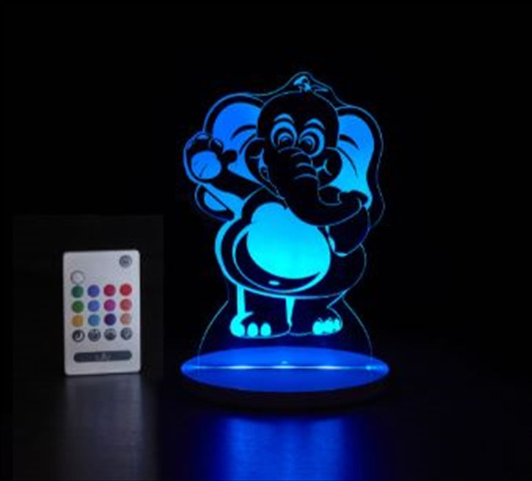 Tulio Elephant Dream Light Lamp Vibrant Colours Night Light Remore Control Children Novelty Gift Toy Kids Fun