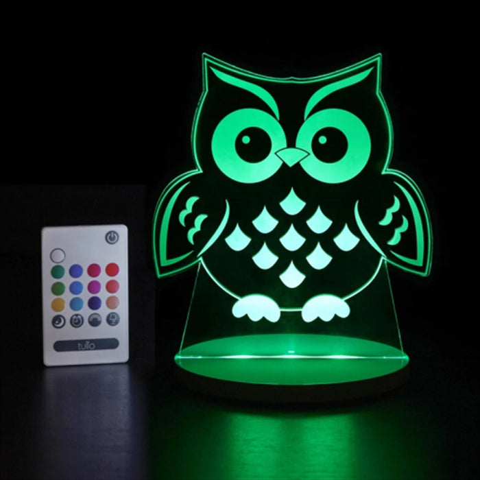 Tulio Dream Lights Vibrant Colours Night Light Remore Control Children Novelty Gift Toy Kids Fun- Owl