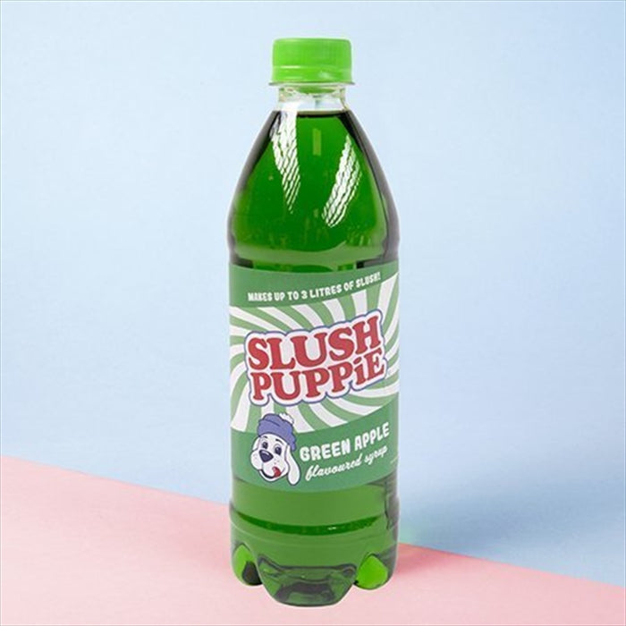 Slush Puppie - Green Apple Syrup 500ml Slush Puppie making Cup or Slush Puppie Machine
