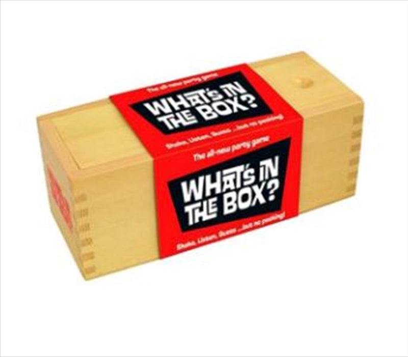 TCG Games What's In The Box The Game of 20 Questions New in Wooden Box