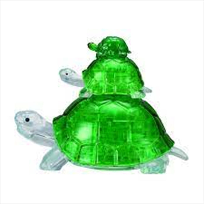 Turtles 3d Crystal Puzzle Three-dimensional Brainteaser Puzzles Jigsaw Puzzle Kids Fun Adult Toy Gift