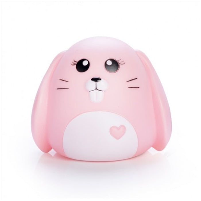 Smoosho's Pals Bunny Table Lamp Kids Bedroom LED Night Light Soft Warm Glow Toy Gift