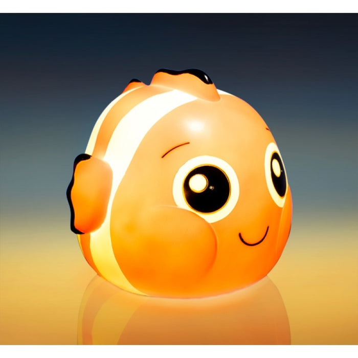 Smoosho's Pals Clownfish Table Lamp Kids Bedroom LED Night Light Soft Warm Glow Toy Gift