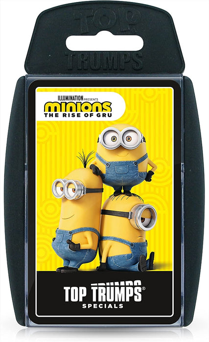 Minions - Rise Of Gru Top Trumps Card Game Highly Interactive Card Game 2-6 Players Ages 4 Yrs+