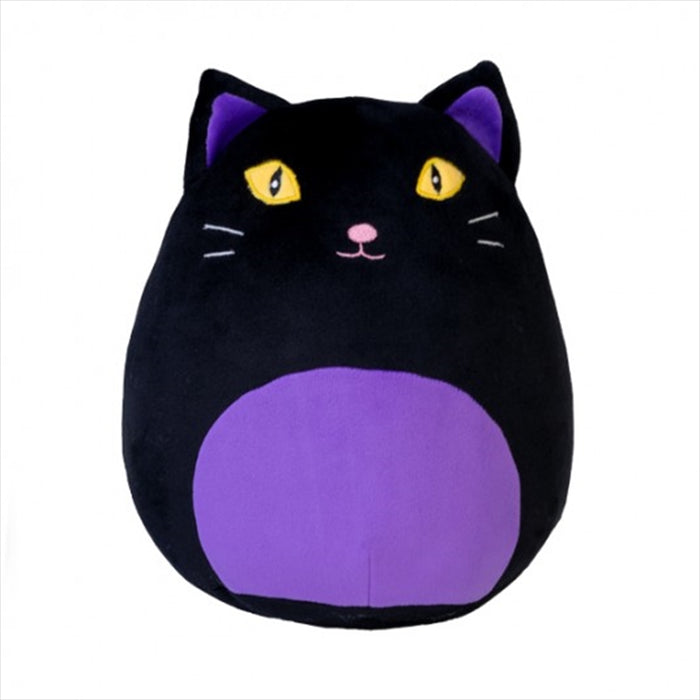 Smoosho's Pals Black Cat Plush Toy Cute Soft Fuzzy Children Novelty Gift Toy Kids Fun