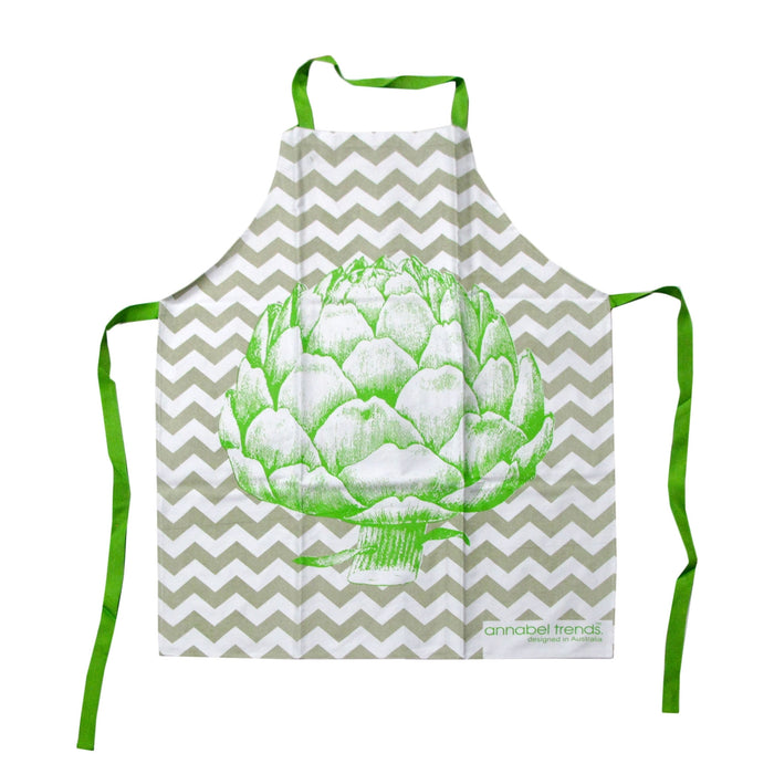 Artichoke 100% Cotton Kitchen BBQ Cleaning Apron 59 x 80cm Machine Washable