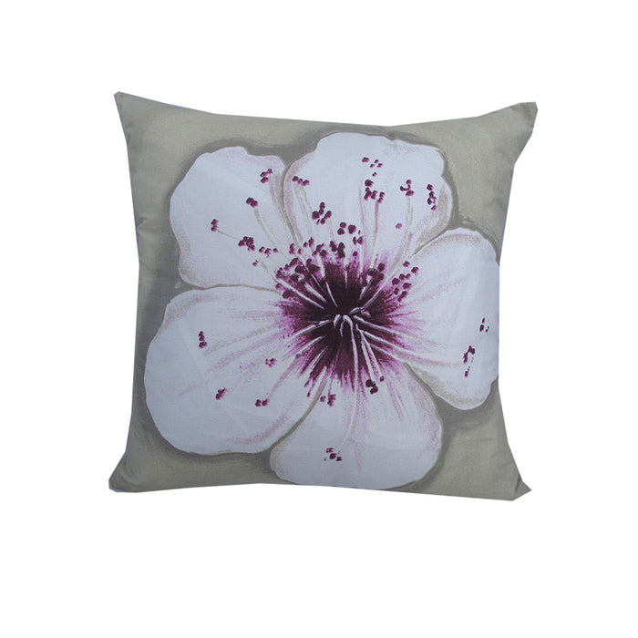 225TC Cherry Blossom Square Cushion 45 x 45cm Machine Washable