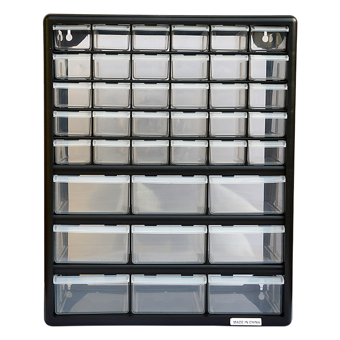 Storage Cabinet Drawers 39 Plastic Tool Box Containers Organiser Cupboard