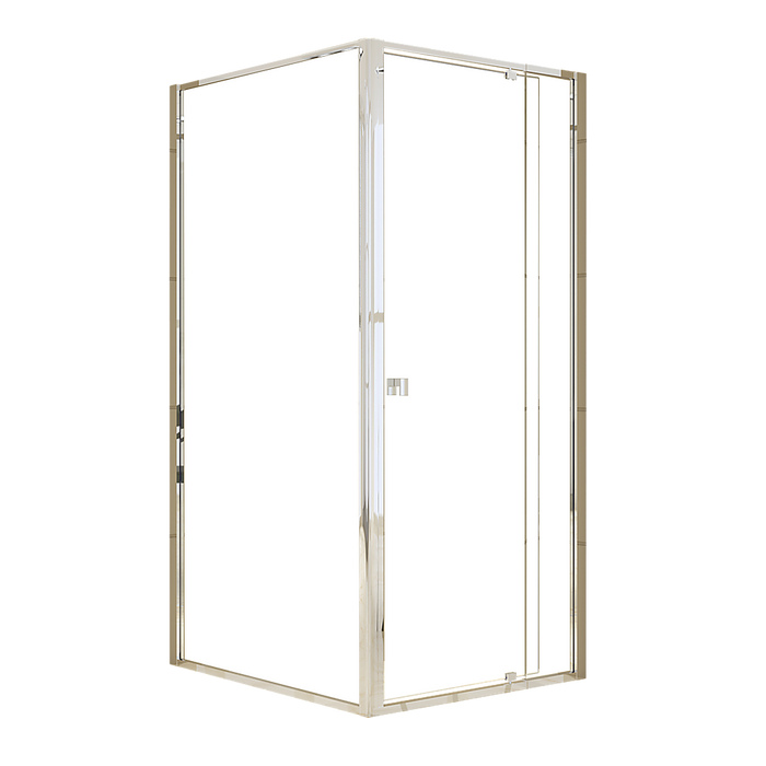 Semi Frameless Shower Screen (82~90)x 195cm & (98~101)x 195cm Side AS/NZS Glass