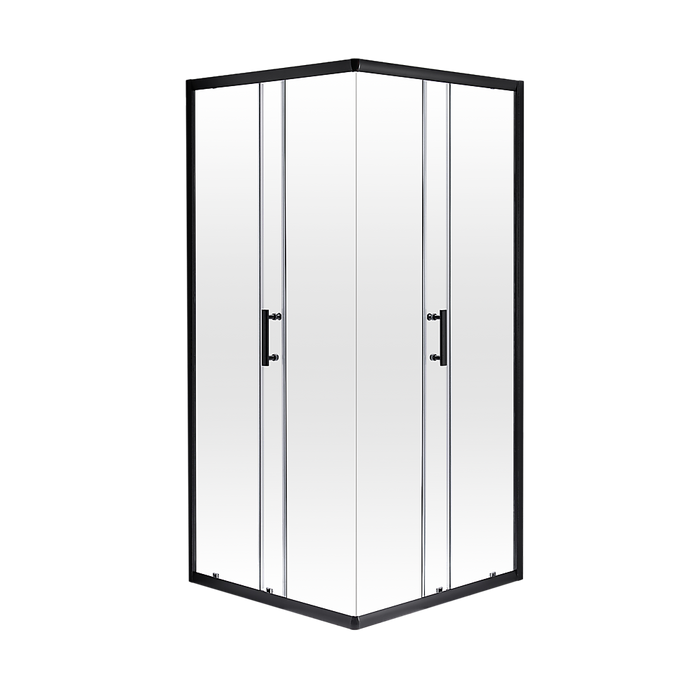 800 x 800mm Sliding Door Nano Safety Glass Shower Screen By Della FrancescaHigh Quality