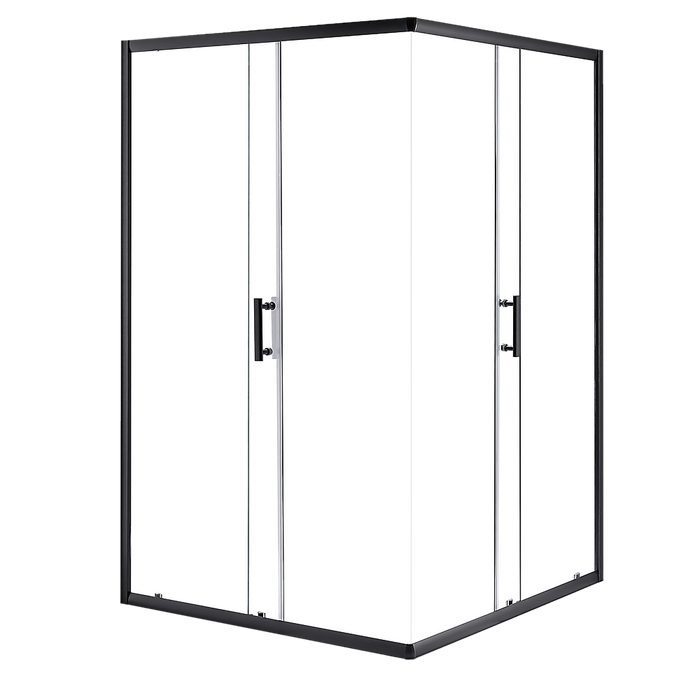 1000 x 1000mm Sliding Door Nano Safety Glass Shower Screen By Della FrancescaHigh Quality