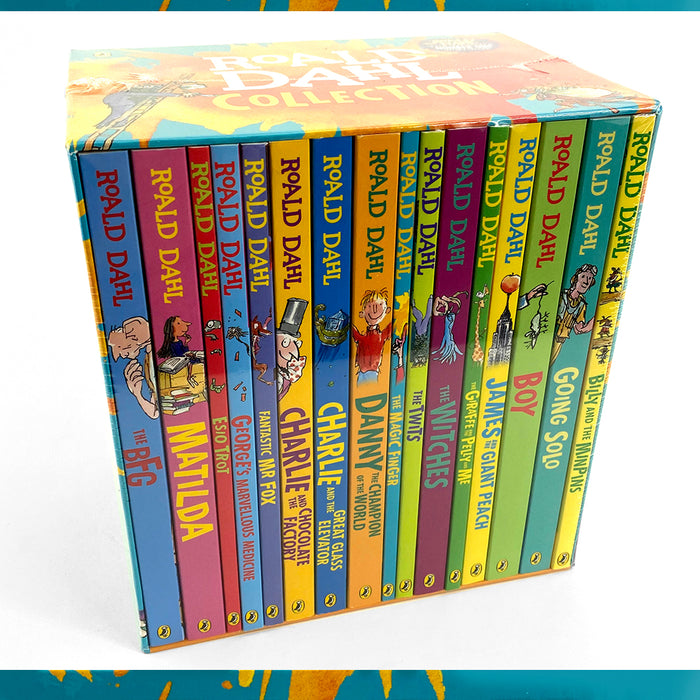 ROALD DAHL 16 Fantastic Stories New Collection 15+1 Books Box Set