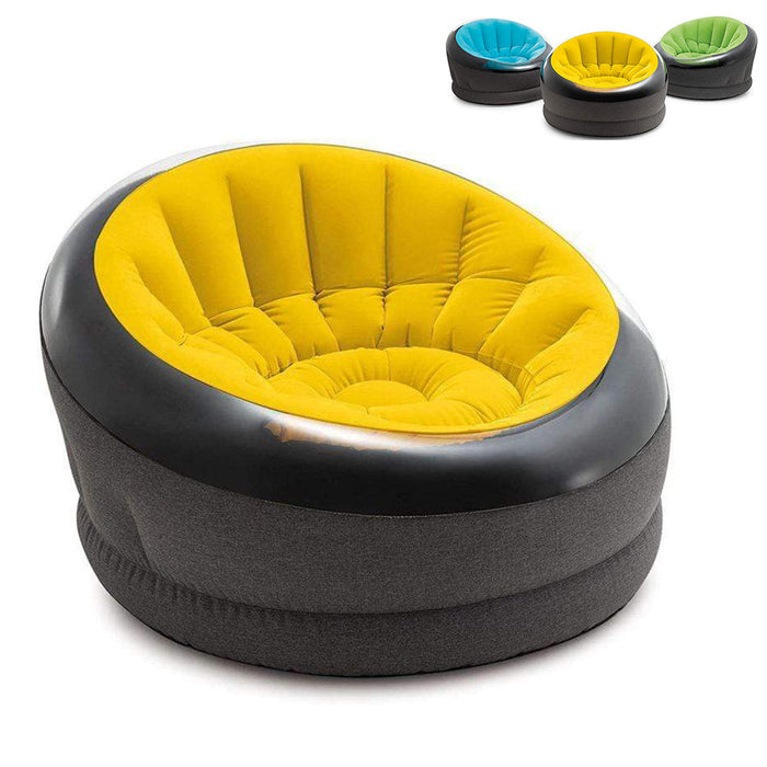 INTEX Empire Chair Inflatable Lounger Sleeping Sofa Portable & Dorm Lounge Seat