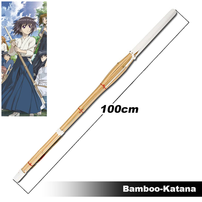 100/120cm Kendo Shinai Bamboo Katana Sparing Japanese Practice Training Sword AU STOCK